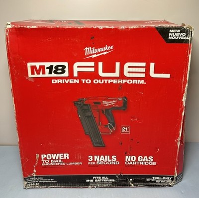 Milwaukee Tool 2744-20 M18 Fuel 21-Degree Framing Nailer (Tool Only)-Open Box