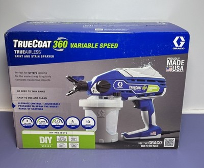 [11857-3,4] NEW Graco TrueCoat 360 Variable Speed True Airless Paint Stain Sprayer 26D283