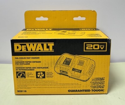[11863-2] DEWALT DCB118 20V/60V Volt MAX Lithium-Ion FLEXVOLT Fan-Cooled Fast Charger
