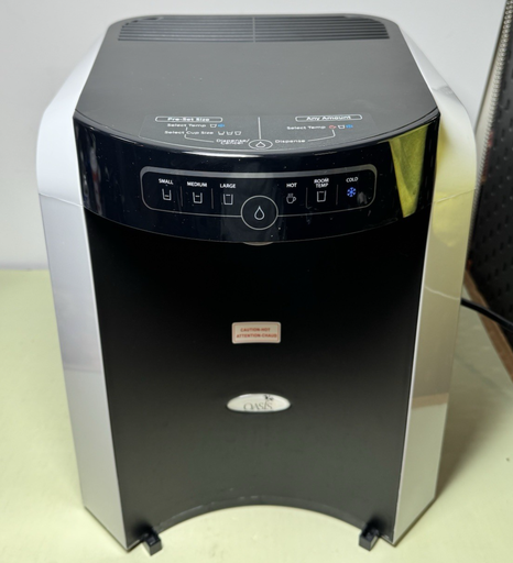 [11976-3] Oasis POU1ACTHSK Aquarius Countertop Plumbed Water Cooler, Hot, Cold-Great