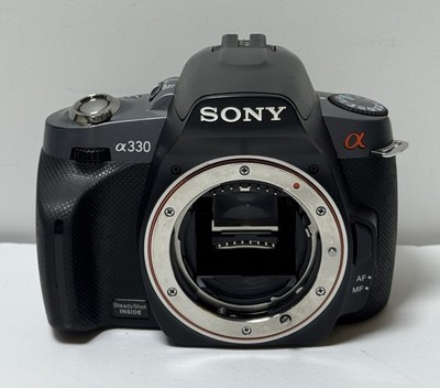 [11947-1] Sony Alpha A330 10.2MP Digital SLR Camera (Body Only)-*Untested / Parts*
