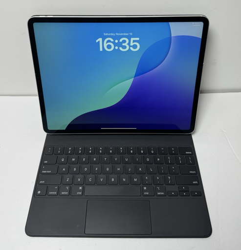 [12213-2] Apple iPad Pro 4th Gen 12.9" 128GB Wi-Fi+Cell /Unlocked w Magic Keyboard, 97%