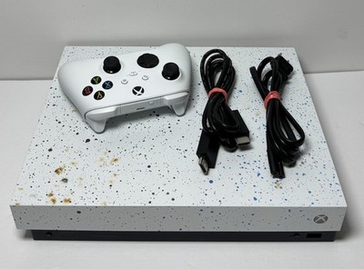 [12228-1] Microsoft Xbox One X 1787 1TB Video Game Console - NBA 2K20 Hyperspace Edition