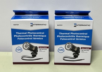 [FRB] Set of 2 Intermatic Dusk to Dawn Light Control Stem/Swivel Mount Photocontrol