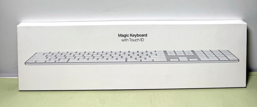 [12481-2] Apple Magic Keyboard with Touch ID and Numeric Keypad - White MXK73LL/A