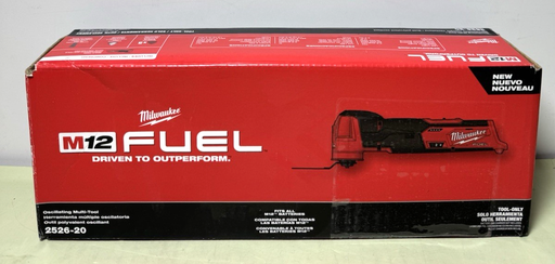 [12867-3] Milwaukee 2526-20 M12 Fuel Oscillating Multi-Tool (Tool Only)-Brand New