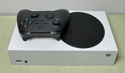 [12790-1] Microsoft Xbox Series S 512GB Console Gaming System White with controller/cables
