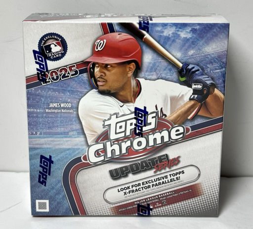 [12878-1] 2025 Topps Chrome Baseball Update Mega Box - New Sealed
