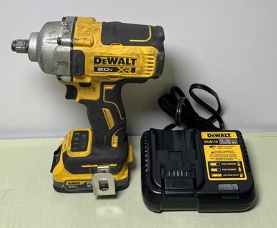 [12919-1] DeWalt DCF891 20V MAX XR Mid-Range Impact Wrench 1/2" w/batt and charger