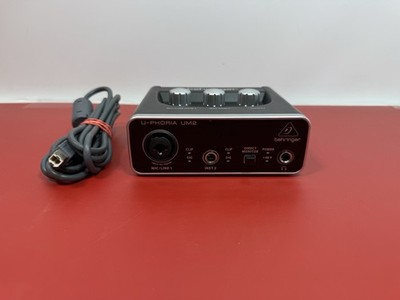 [frb] Behringer U-PHORIA UM2 USB Audio Interface Single Channel Recording