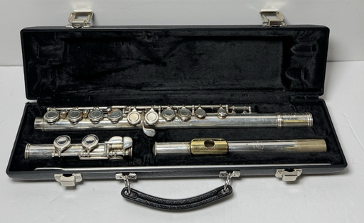 [12922-2] Gemeinhardt 12SP Student Flute Silver-Plated C Foot w/ Hard Case