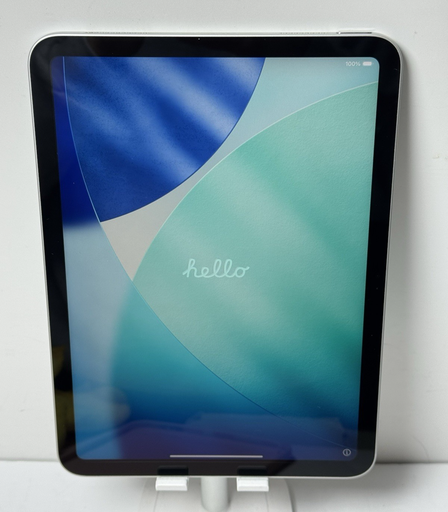 [12950-1] Apple iPad 10th Gen A2696 64 GB, Wi-Fi, 10.9" Silver -98% battery