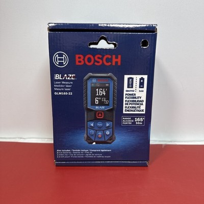 [13104-1] Bosch Blaze 165 ft. Laser Distance Tape Measuring Tool GLM165-22 (Sealed)