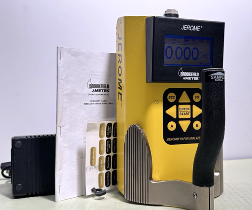 [12700-3] Brookfield Ametek (Arizona) JEROME  J405-0007 Rev-D Mercury Vapor Analyzer