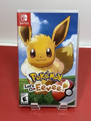 [13094-11] Pokemon Lets Go Eevee Nintendo Switch Brand New Factory Sealed
