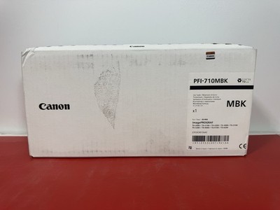 [13178-9] PFI-710 MBK Matte Black Ink Tank for Canon PFI-710 OEM NEW FACTORY Sealed