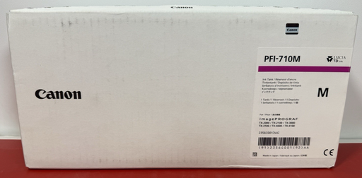 [13178-11] Canon PFI-710 Ink Tank 2356C001, Magenta Canon imagePROGRAF TX-3000 Exp: 02/2028