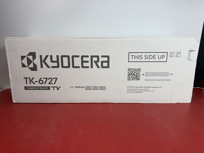 [13178-2] Genuine KYOCERA TASKALFA 7002I, TK6727 SD BLACK TONER