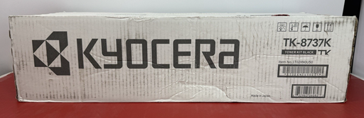 [13178-1, 13254-1] Genuine Kyocera TK-8737K Black Toner Cartridge