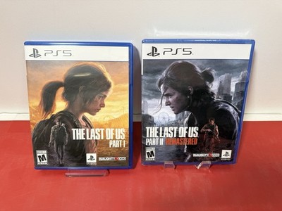 [13236-11 (2)] The Last of Us Part II 2 Remastered (PS5) BRAND NEW W/ Preowned Part I 1 CIB