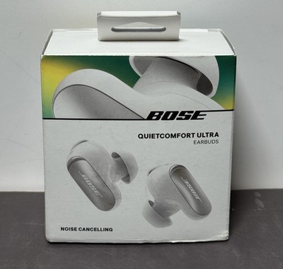 [13246-5] Bose QuietComfort Ultra Earbuds - White Smoke - Tested - Open Box