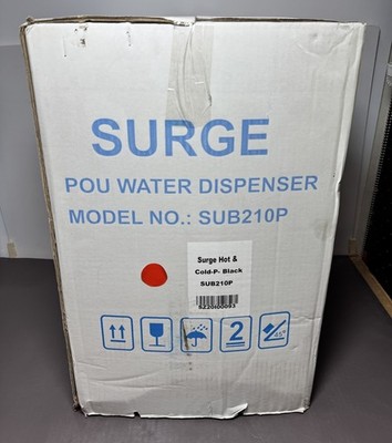 [13229-1] Surge SUB210P POU Hot & Cold Water Dispenser Black -New