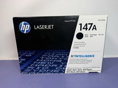 [13272-2] Genuine HP 147A W1470A Black Toner Cartridge HP LaserJet Enterprise MFD:09/2025