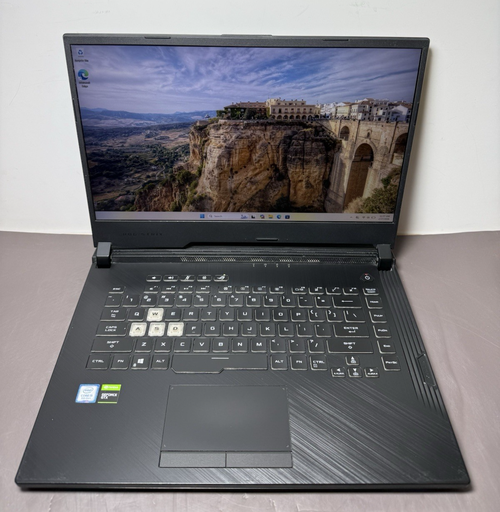 [13150-2] ASUS ROG STRIX GL531, 16 GB RAM, WIn 11, i5-9300H, 256GB SSD, GTX1650, 63% batt