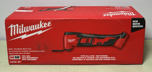 [13350-4, 13354-1] Milwaukee 2626-20 M18 18V Cordless Multi Tool (Tool Only)-New Sealed