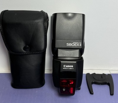 [13252-6] Canon 580EX II Electronic Flash Speedlite with Soft case