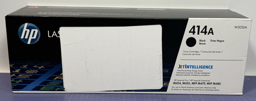[12563-4] Genuine HP W2020A 414A Black Toner Cartridge M454 M455 M479 M480 New 07/08/2025