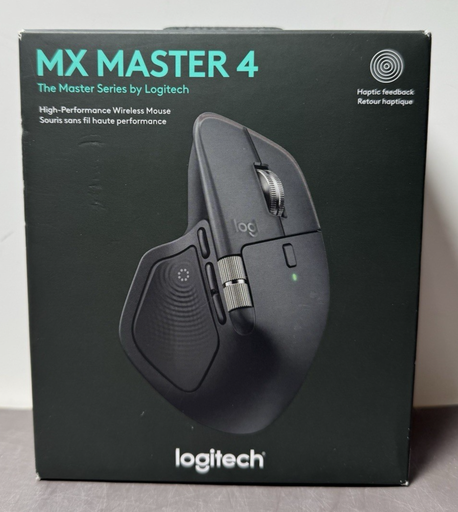 [13311-2] Logitech MX Master 4 Wireless Mouse (Black)-New