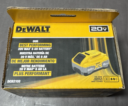 [13350-5] DEWALT DCB2108 20V MAX XR 8Ah Lithium-Ion Battery –New Sealed