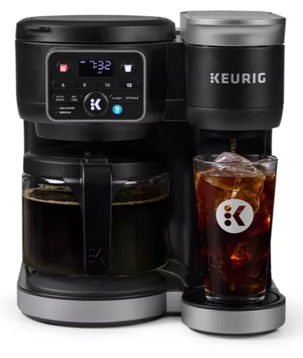 [13299-1] Keurig K Duo Essentials Hot & Iced Single-Serve K-Cup Pod Coffee Maker - New