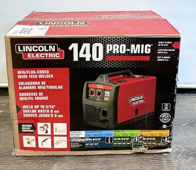 [13406-1] Weld-Pak 140 Amp MIG and Flux-Core Wire Feed Welder, 115V - New Sealed