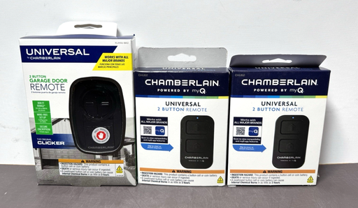 [13515-2] Universal by Chamberlain KLIK5U-BK / CHU62  Remote control - Brand New