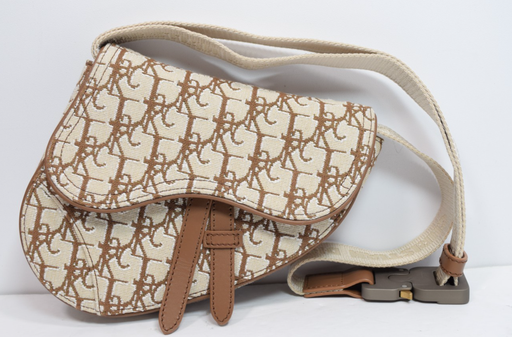 Dior x Travis Scott Cactus Jack Mini Saddle Belt Bag Oblique Jacquard BNWT