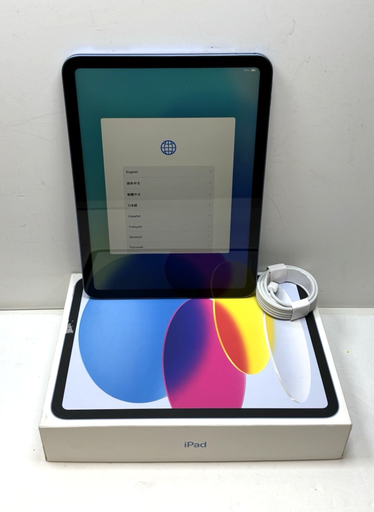 [13575-1] Apple iPad 11"  A16 Chip Wi-Fi MD4A4LL/A  128GB Blue, 100% battery