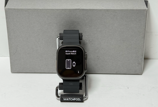[13558-1] Apple Watch Ultra 3 49mm GPS + Cell Titanium Case w Black Ocean Band