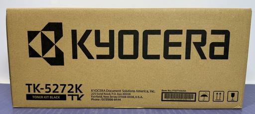 [13469-11] Genuine New Kyocera TK-5272K Black Toner Cartridge Ecosys M6630cidn P6230cdn
