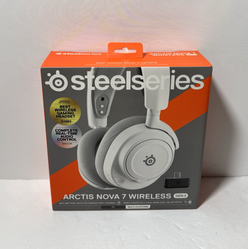 [13690-1] Steelseries Arctis Nova 7 Wireless Gen 2 Headset Bluetooth - New & Sealed