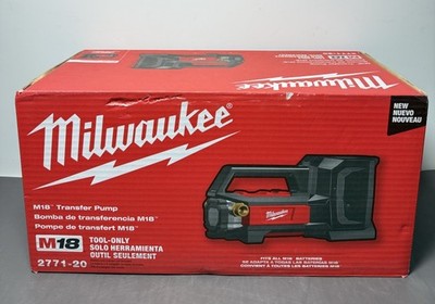 [13880-3] Milwaukee M18 Transfer Pump 2771-20 Tool-Only- Brand New Sealed
