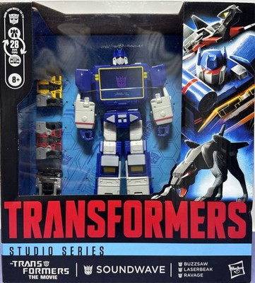 [13910-4] Transformers Studio Series 86 The Transformers: The Movie Leader Class Soundwave