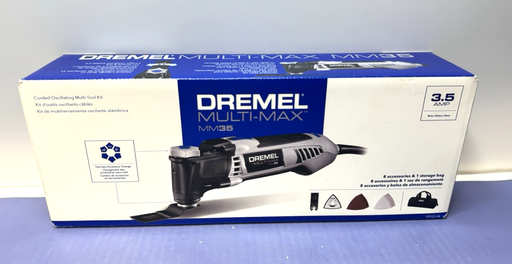 [13967-4] Dremel Multi-Max 3.5 Amp Oscillating Tool with 12 Accessories MM35-01