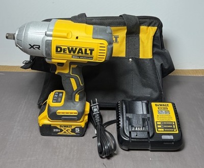 [12377-1] DEWALT DCF900 20V XR Brushless Impact Wrench Kit Battery Charger Bag