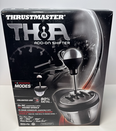 [13928-11] Thrustmaster TH8A Add-On Shifter - Black -Open Box