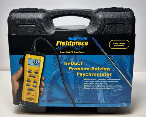 [13996-1] Fieldpiece SRH3 In-Duct Diagnostic Psychrometer -Brand New