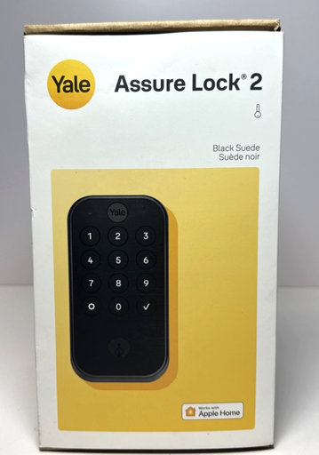 [14058-1] Yale Assure Lock 2 Keypad with Bluetooth - Black Suede (YRD410-BLE-BSP)