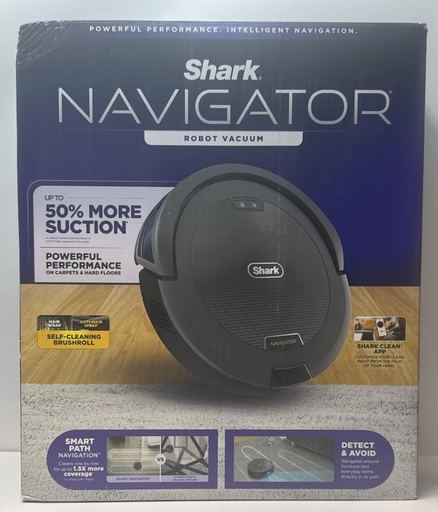 [14152-1] Shark Navigator Robot Vacuum with SmartPath Navigation - New