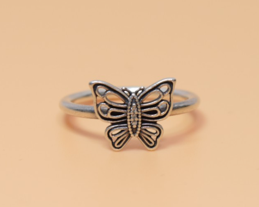 [FRB] Pandora “Love Takes Flight” Butterfly Ring 56 US 7.5 - 190901CZ
